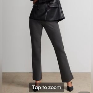 $5 in bundle: Stretch work slacks charcoal bootcut New York & Co